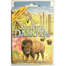 North Dakota Souvenir Playing Cards   